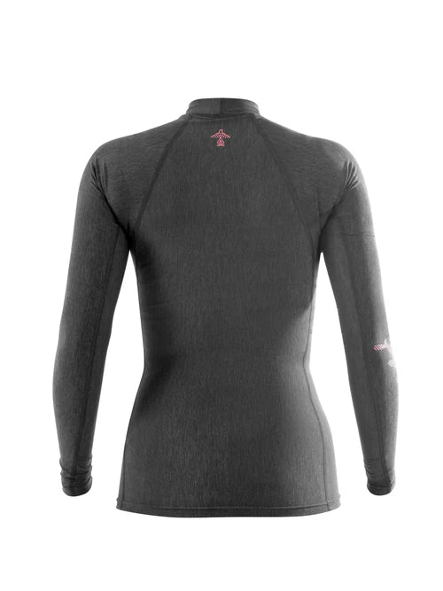 Shade Dew - back view long sleeved in black