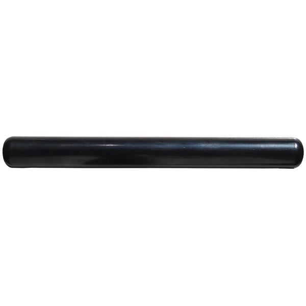 Black plastic paddle grip on a white back ground