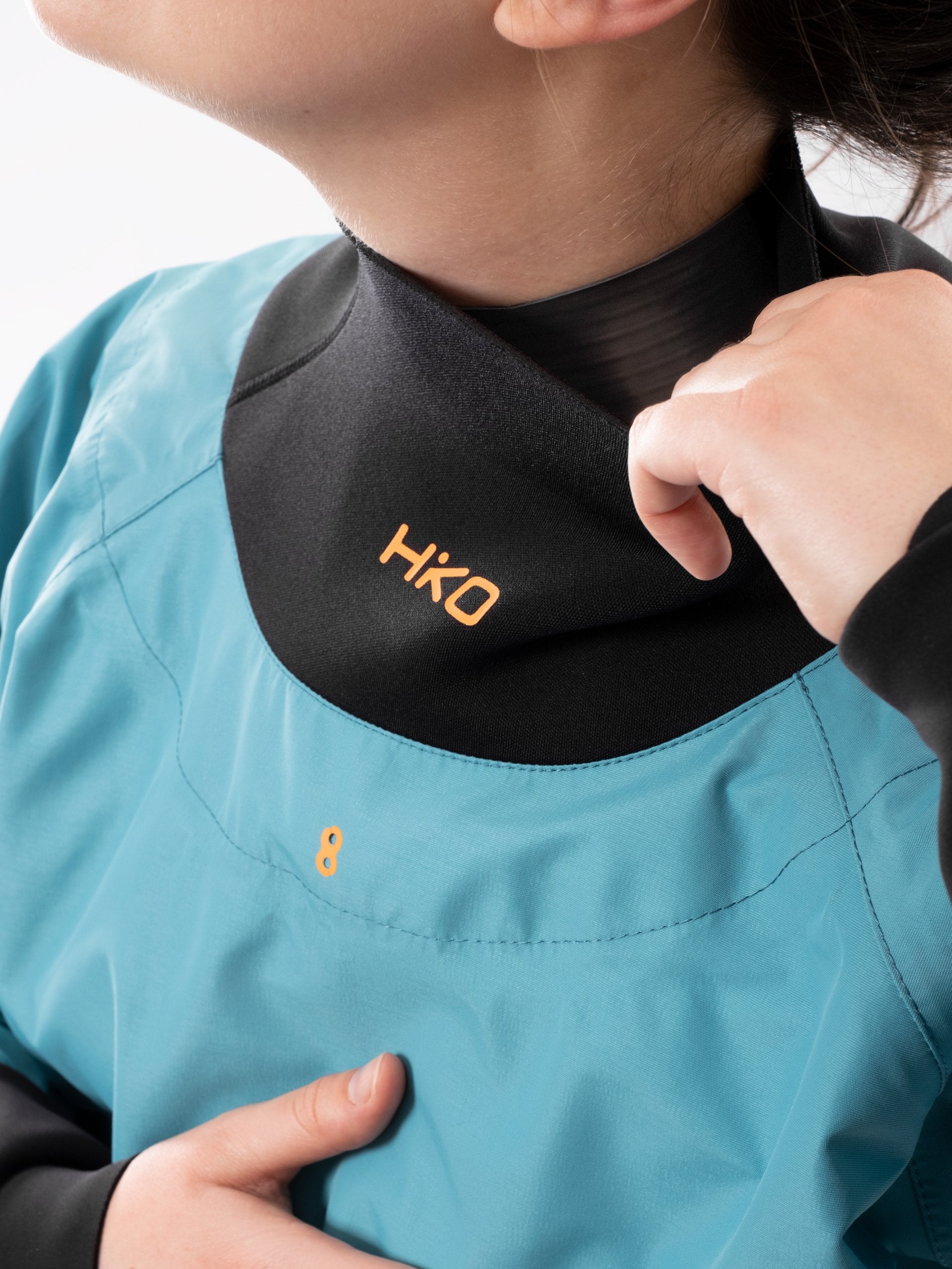 CALYPSO AIR4X WOMENS DRY SUIT - CLOSE UP NECK GASKET