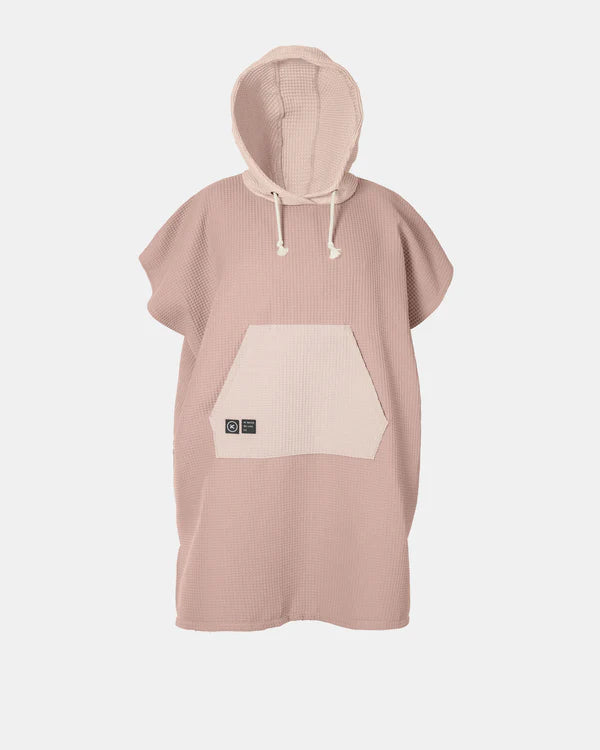 front view of Poncho show in tan colourway