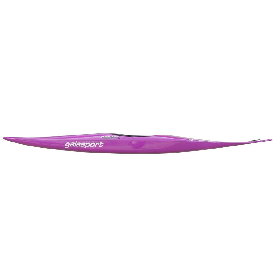 GALASPORT C1 SMOOTHIE - SIDE VIEW - PURPLE WITH WHITE LOGOS