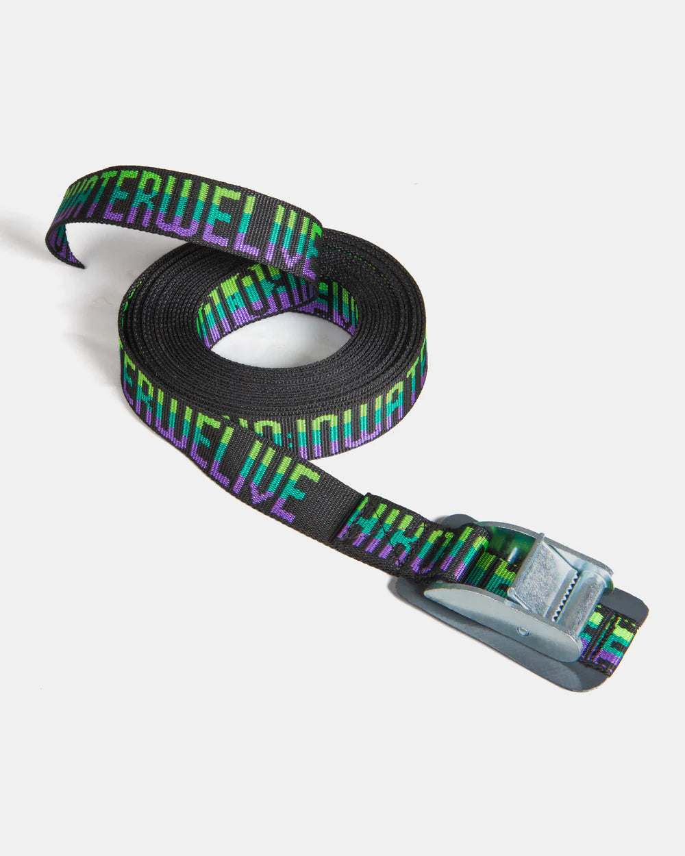 Hiko - Cam strap 5M - shows in water we live logo and metal buckle