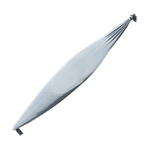 SLALOM BOAT SOCK - FULL LENGTH VIEW IN GREY