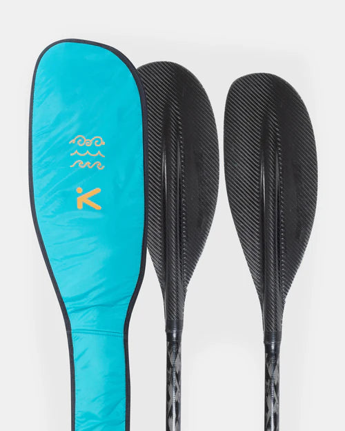Hiko K2 paddle bag with logo showing two paddles