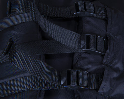 Hiko Saluki PFD for slalom - close up view of side buckles 