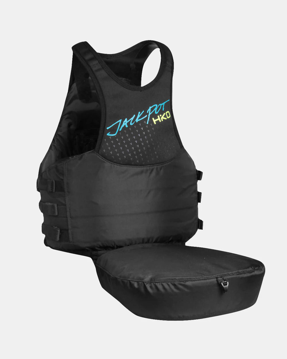 Hiko Jackpot PFD for slalom - front view with logo to front 