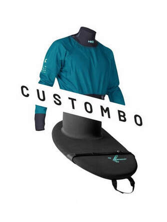 Hiko Custom Baller x Sirocco topdeck shown in Sherpa blue front view 