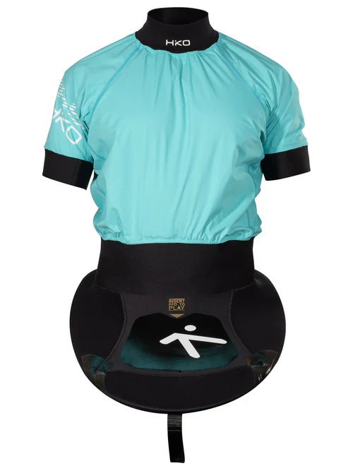 Hiko K1 Jackpot x Zephyr ss - shown in coral blue front view 