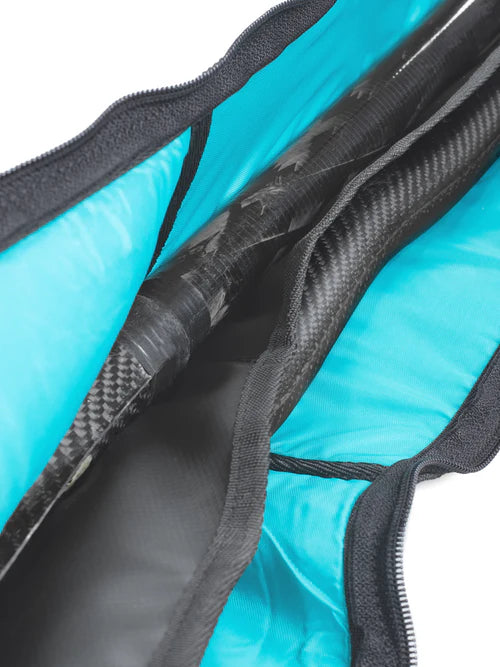 Hiko K2 paddle - inside view showing two shafts