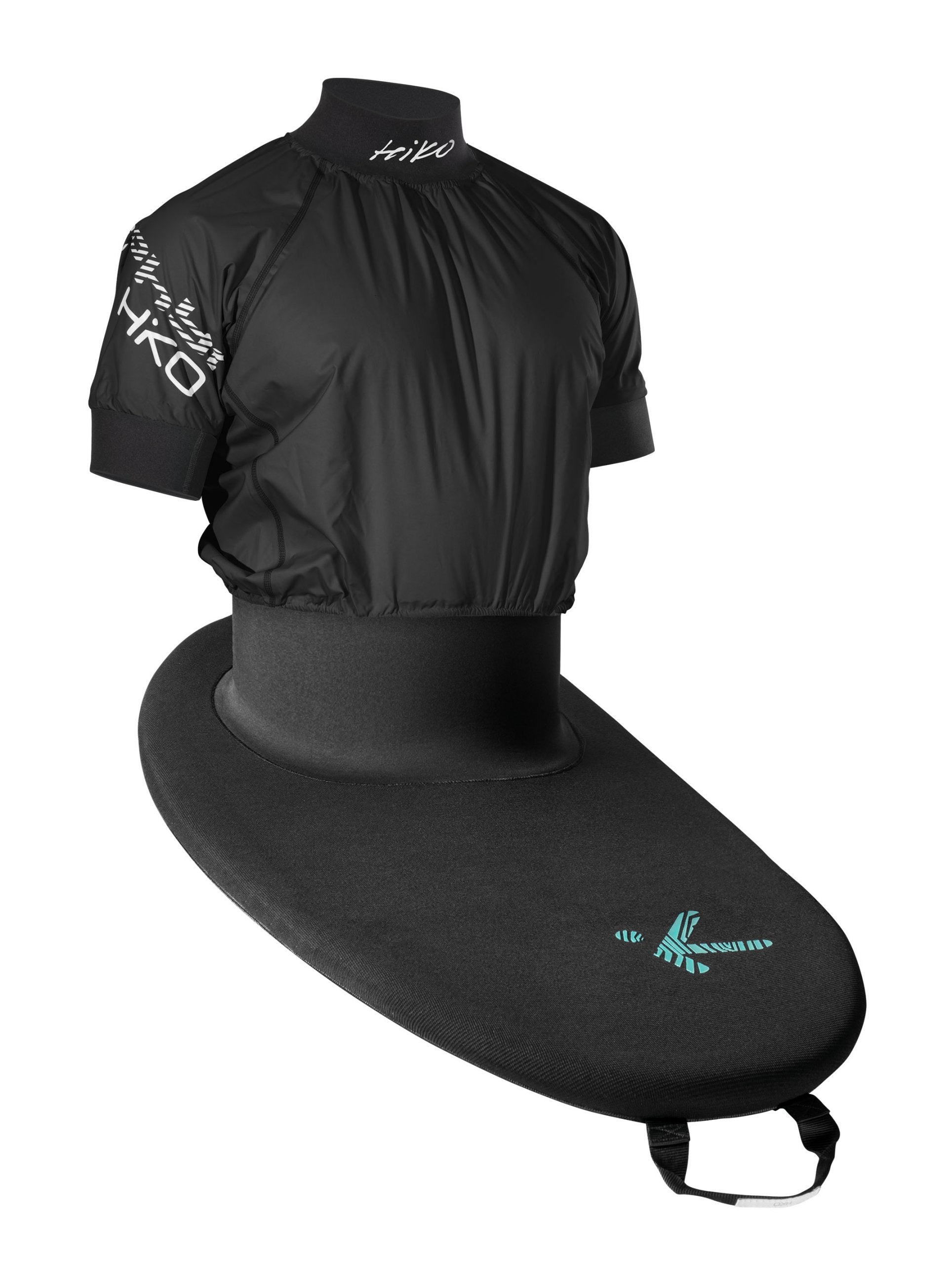 KAYAK CROSS SHORT SLEEVED TOPDECK SHOWN IN BLACK 