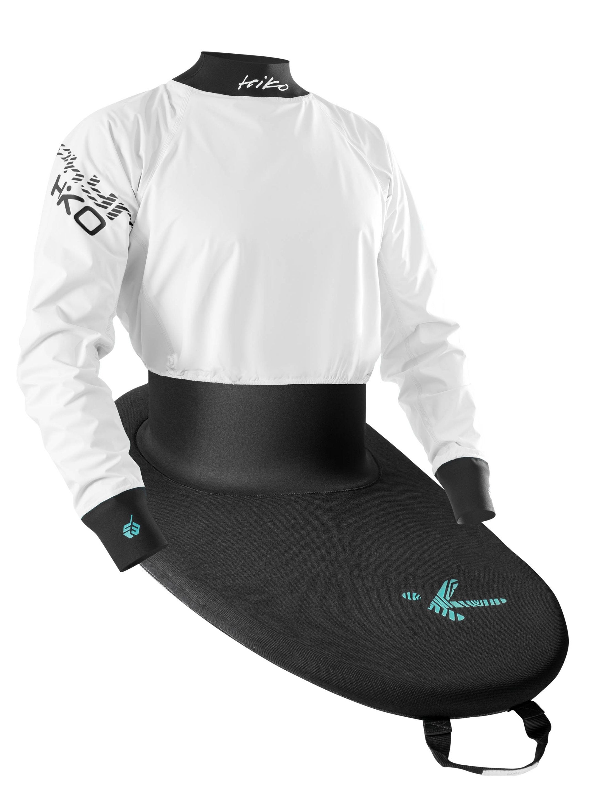 BALLER 87 X ZEPHYR TOPDECK FOR KAYAK CROSS - WHITE LONG SLEEVED 