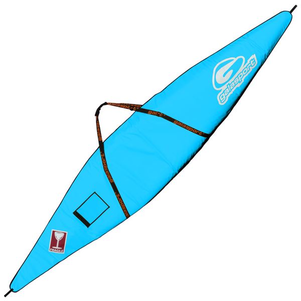 GALASPORT C1 BOAT BAG - FRONT VIEW  SHOWN IN NEON BLUE 