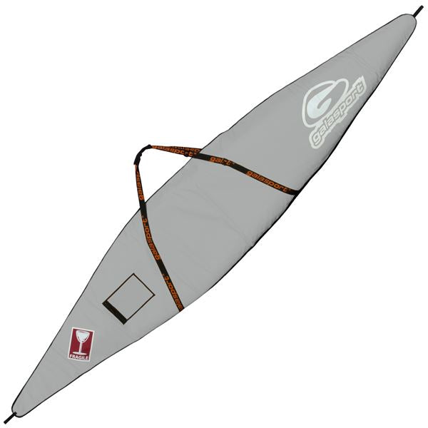GALASPORT C1 BOAT BAG - GREY WITH WHITE LOGO AND FRAGILE SIGN