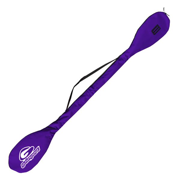 GALASPORT PADDLE BAG IN PURPLE WITH WHITE LOGO