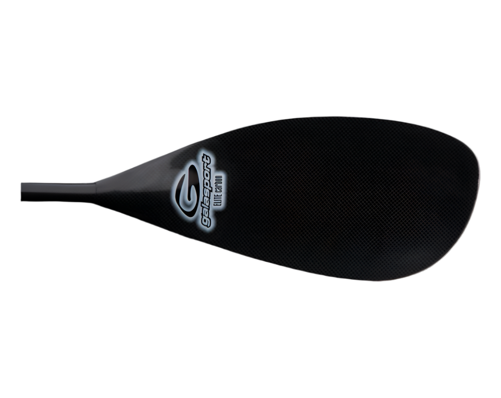 Front view of Galasport Meg paddle in elite carbon 