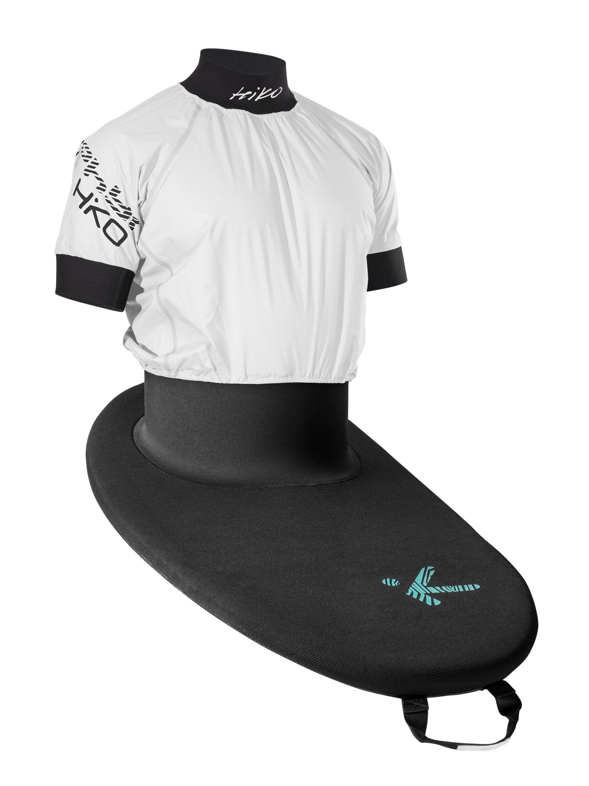 FULL VIEW OF BALLER 87 TOPDECK FOR KAYAK CROSS IN WHITE