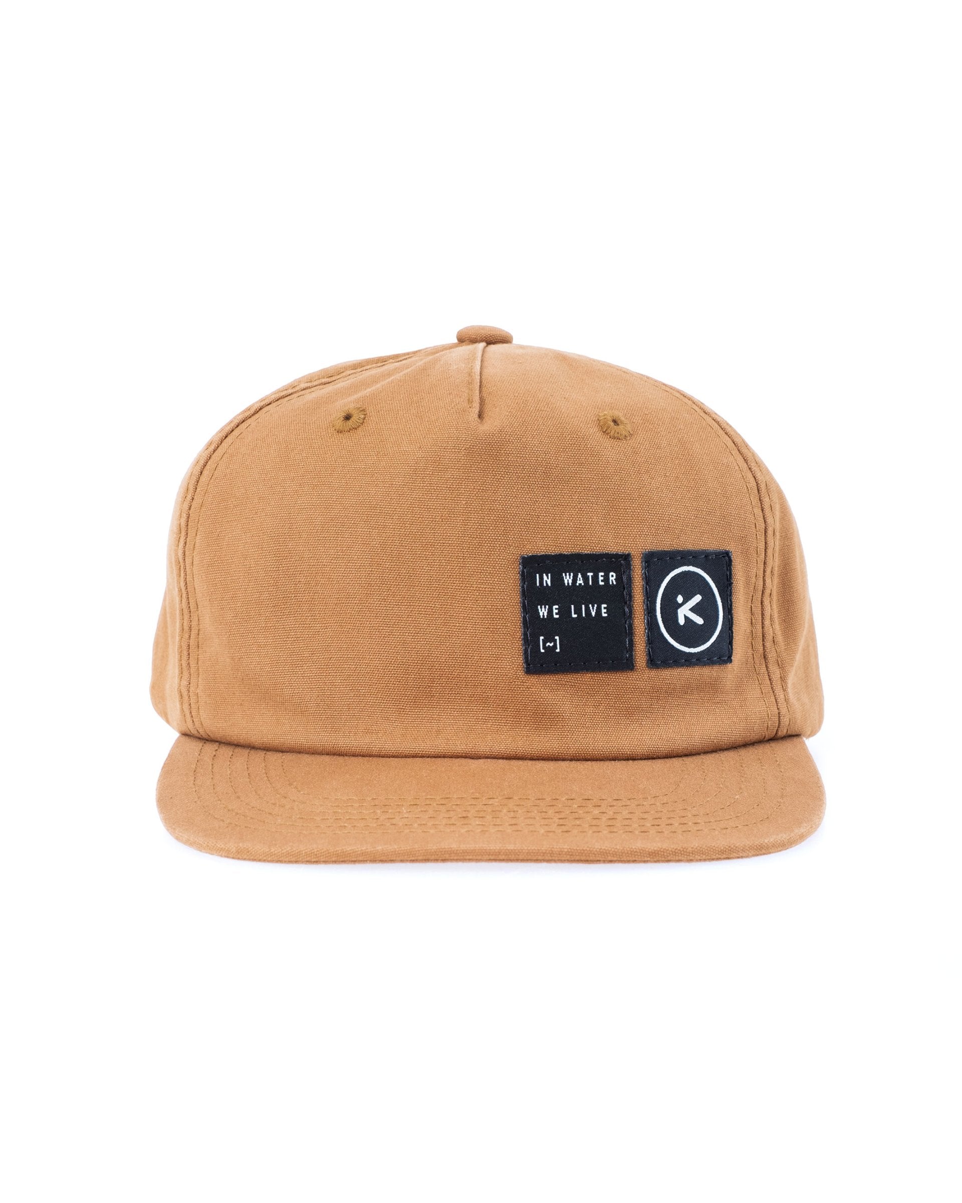 MANTRA CAP - FULL FRONT VIEW IN CINAMMON 