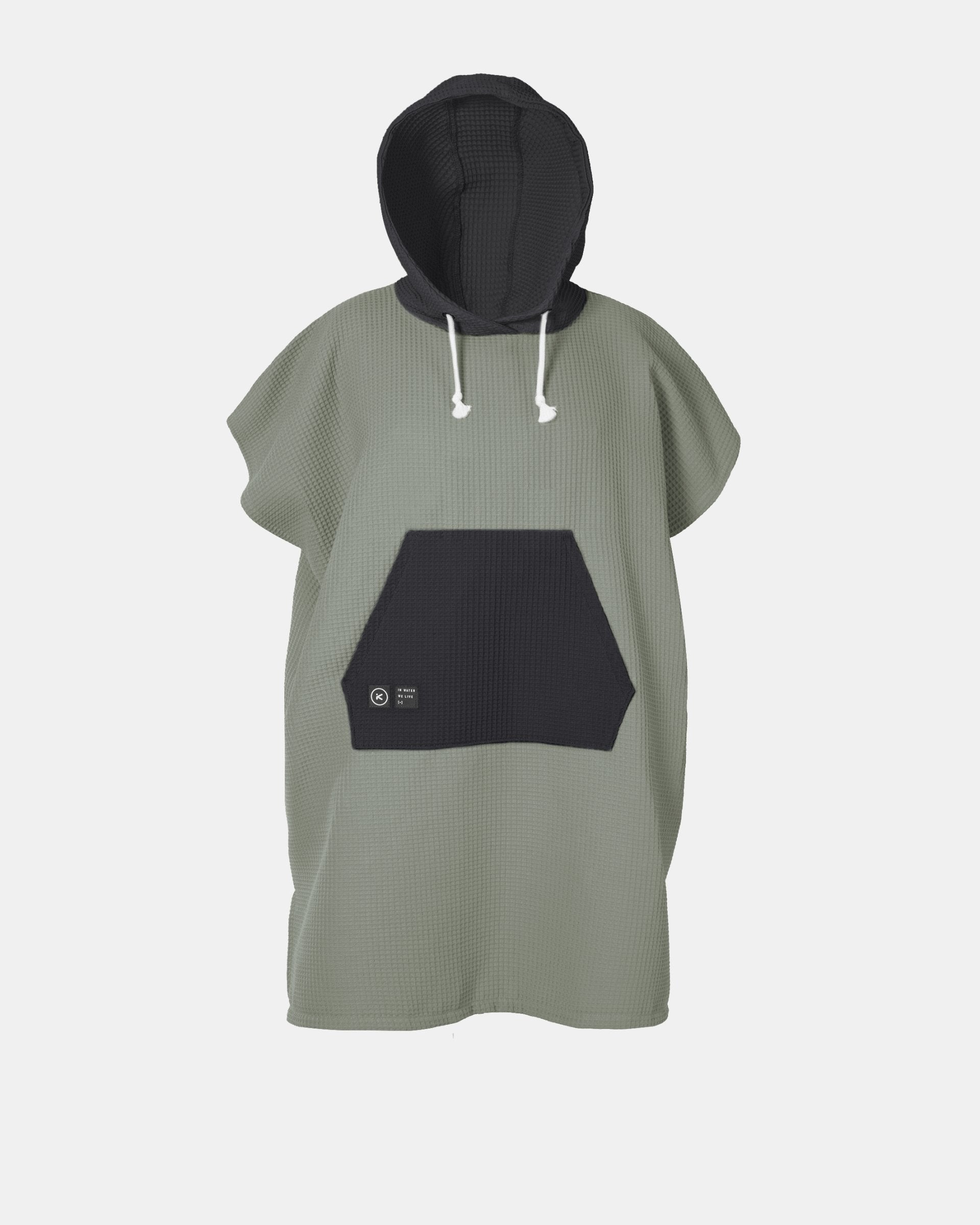 FRONT VIEW  UNISEX - OLIEV WITH BLACK 