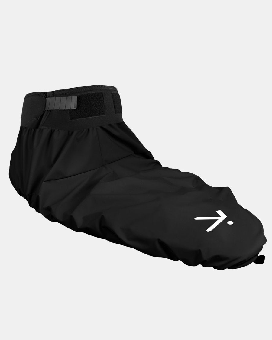 Black flatwater racing spraydeck on a white background