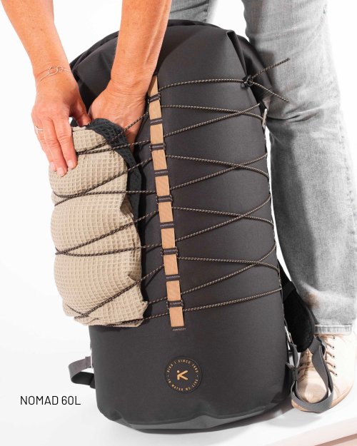 VIEW OF HIKO NOMAD DRY BACK PACK 